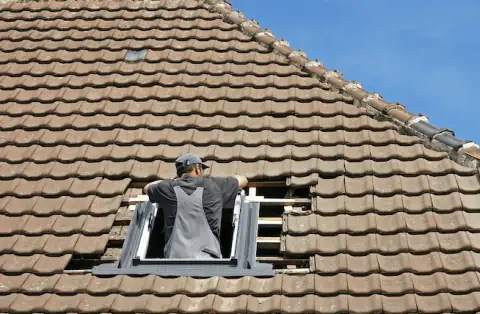 Pose de velux - Moringhem